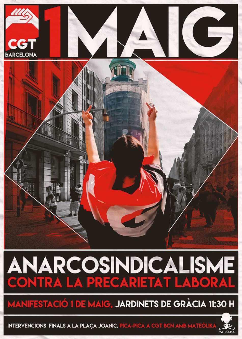 «1 maig 2024: Contra la precarietat i la pobresa, anarcosindicalisme!»