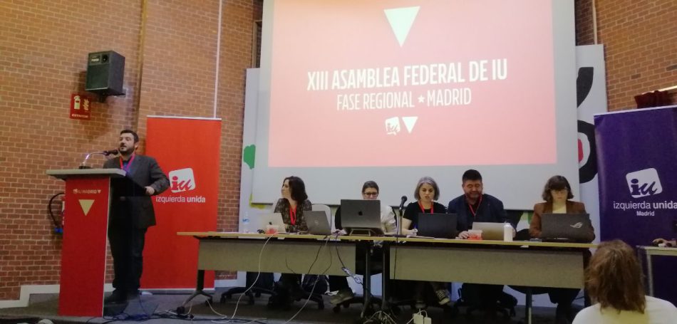 IU Madrid rechaza ir con Sumar a las elecciones europeas