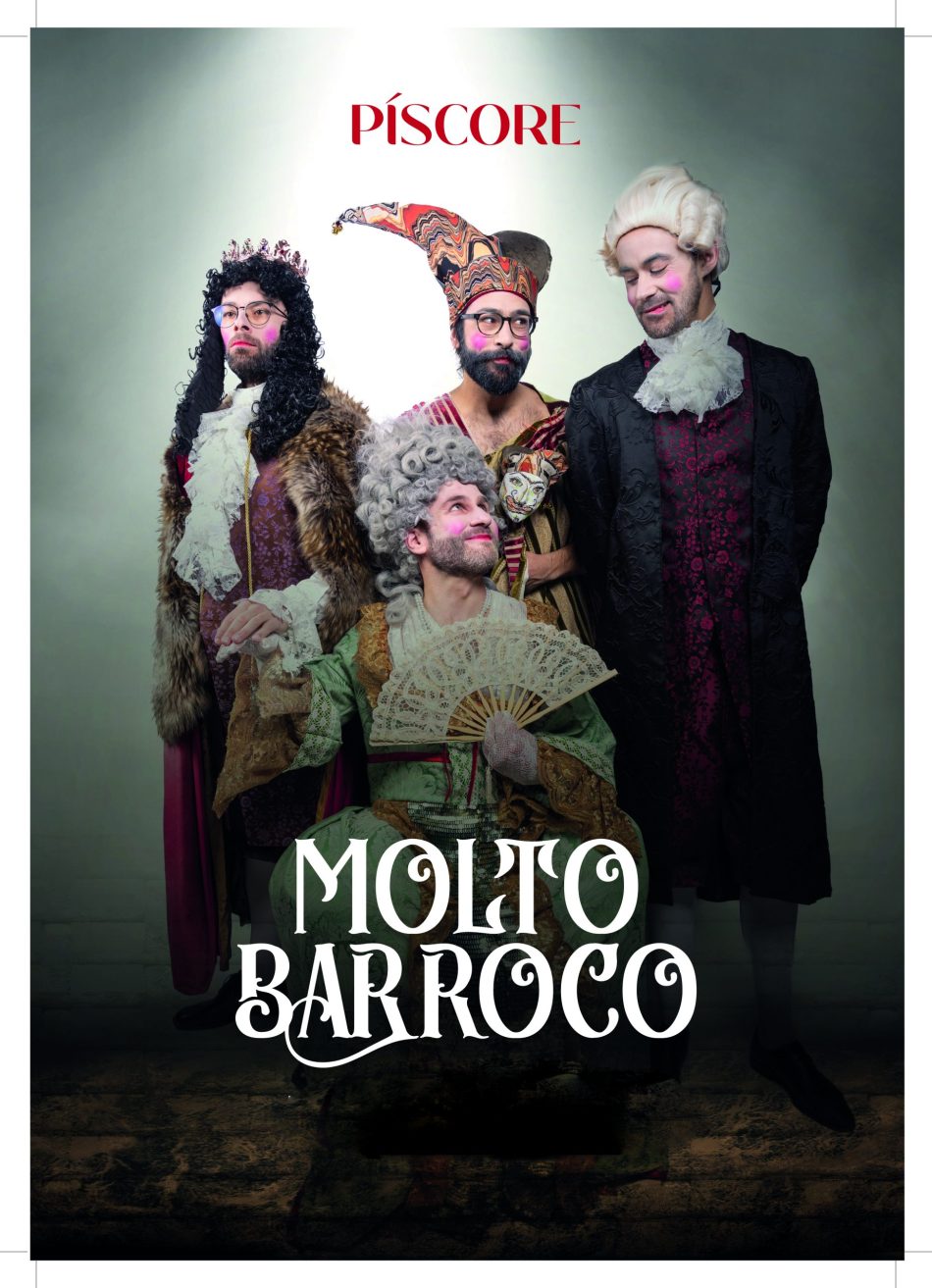 El espectáculo Molto Barroco de Píscore, seleccionado en el prestigioso Festival de Teatro Clásico de Almagro