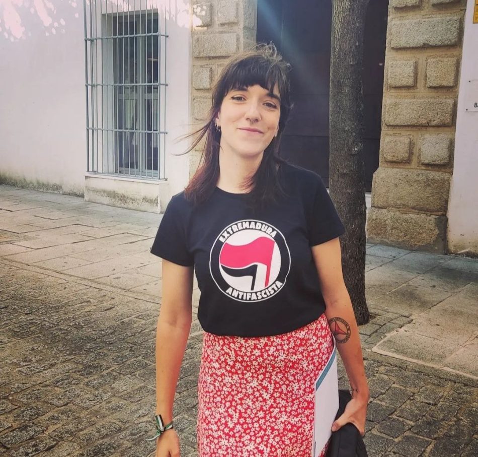 La diputada extremeña de IU Nerea Fernández forma parte de la ‘Flotilla por la Libertad’ que partirá el domingo hacia Gaza desde Estambul con ayuda humanitaria para el pueblo palestino