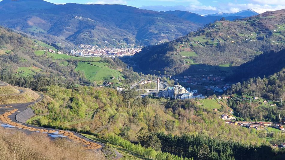 Solidaridad contra la incineración de basuras en Mieres (Asturias)