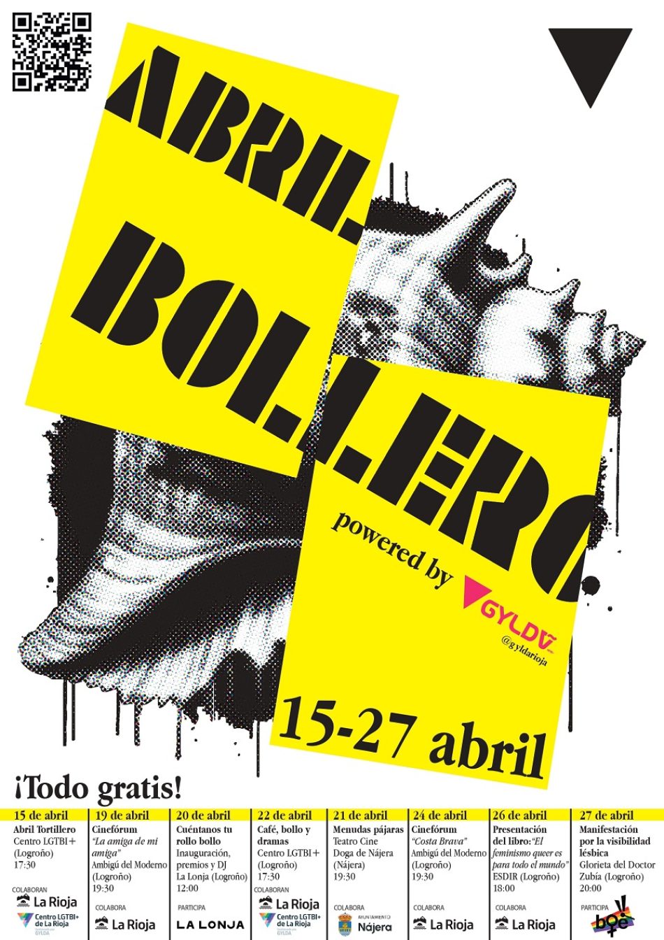 Cine, teatro, literatura, tortilla y bollos en la segunda edición de Abril Bollero