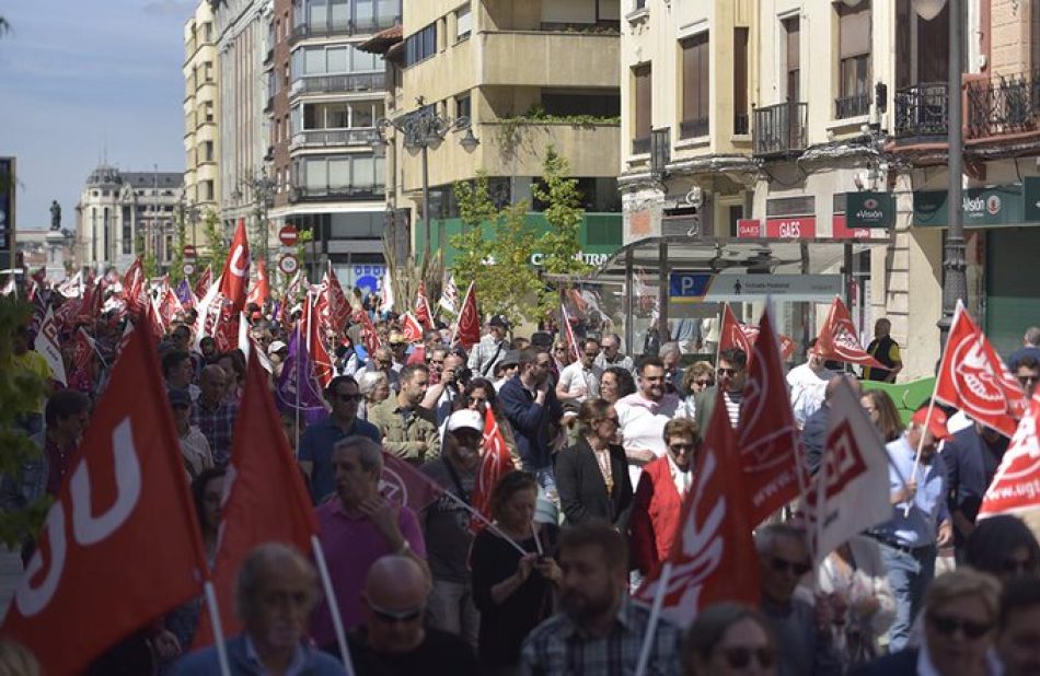 Izquierda Unida de Castilla y León llama a movilizarse el 1 de mayo