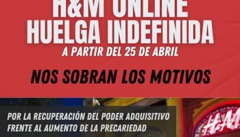 Trabajadoras de Atención al Cliente de H&M en Barcelona inician una huelga indefinida