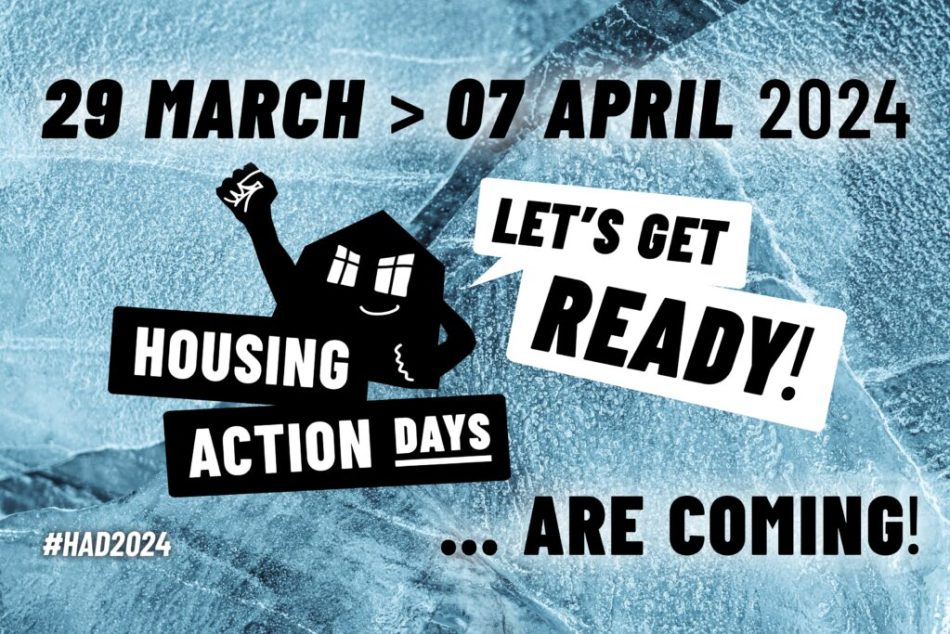 Únete a las Jornadas de Acción por la Vivienda 2024: ¡del 29 de marzo al 7 de abril!