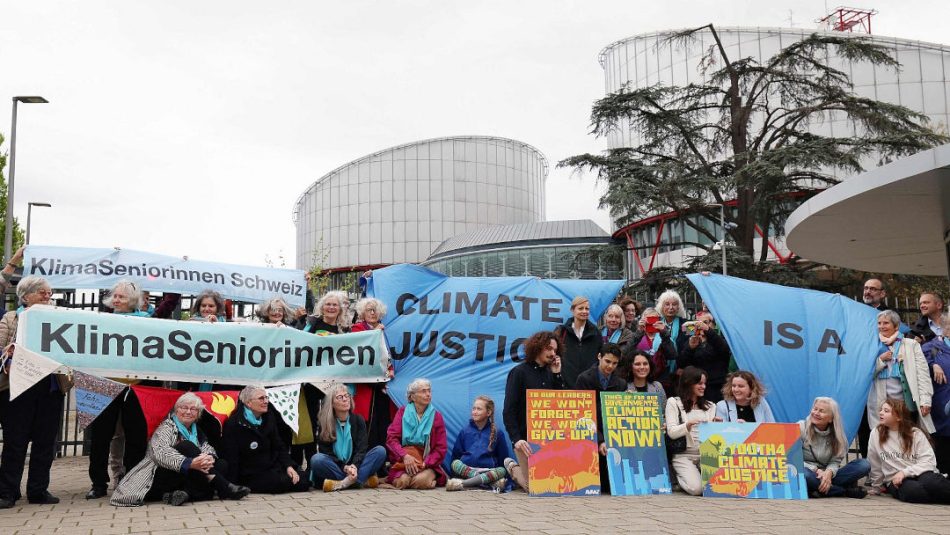 Victoria histórica: Estrasburgo condena a Suiza por inacción climática
