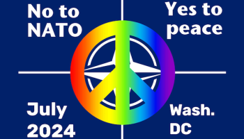 «La OTAN es una máquina de guerra y pertenece al basurero de la historia»