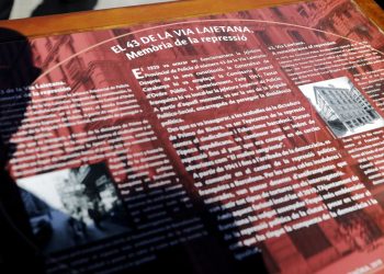 BComú proposa que el Ministeri efectuï el traspàs de la comissaria de Via Laietana per fer un espai de la memòria sense usos policials