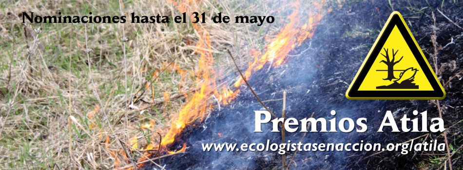 Ecologistas en Acción de Extremadura  convoca los Premios Atila 2024