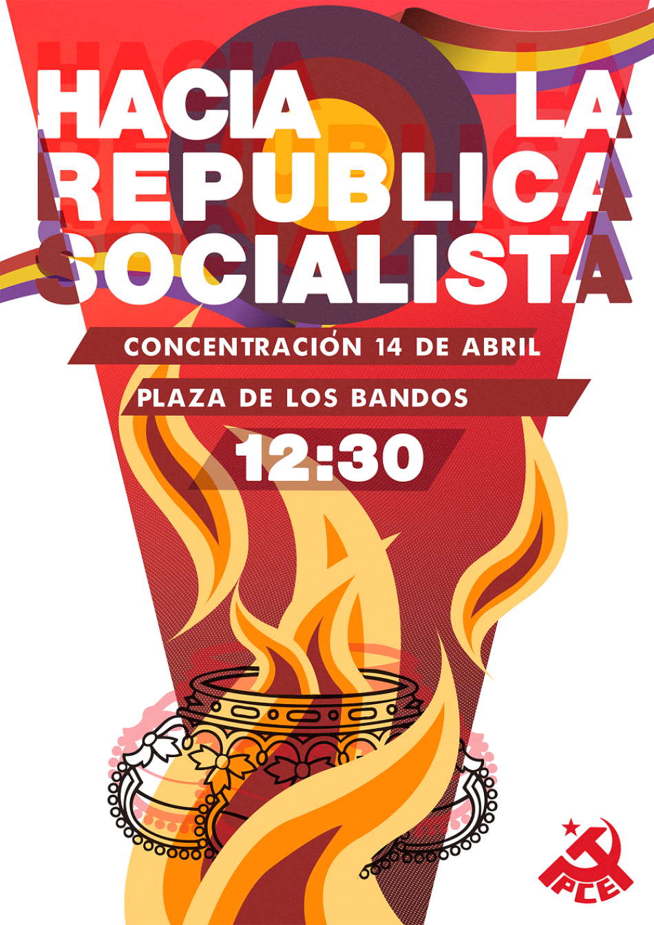 El PCE de Salamanca organiza una nueva concentración republicana