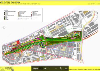 Los defensores del tren de Cuenca proponen cambiar de ubicación la estación de alta velocidad en vez del vertedero