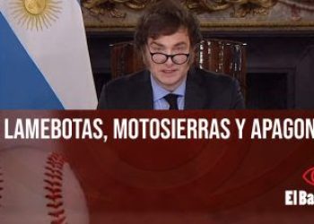 De lamebotas, motosierras y apagones