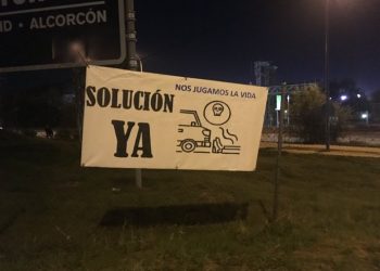 Exigen a la Comunidad de Madrid abordar y dar soluciones a la carretera M-406 su paso por el barrio de Vereda de los Estudiantes