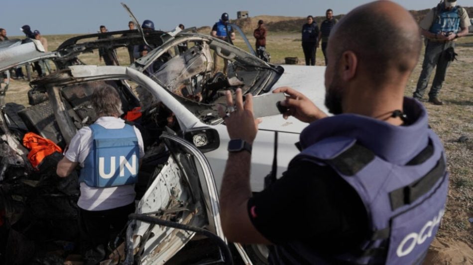 «Israel» atacó a convoyes humanitarios a pesar de saber su ubicación