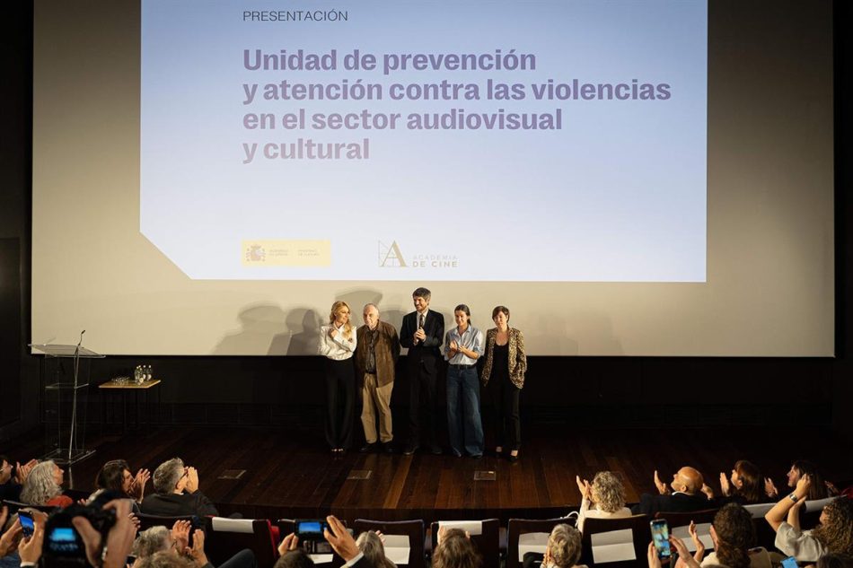 Cultura y la Academia de Cine crean la Unidad de Prevención y Atención Contra las Violencias en el Sector Audiovisual y Cultural