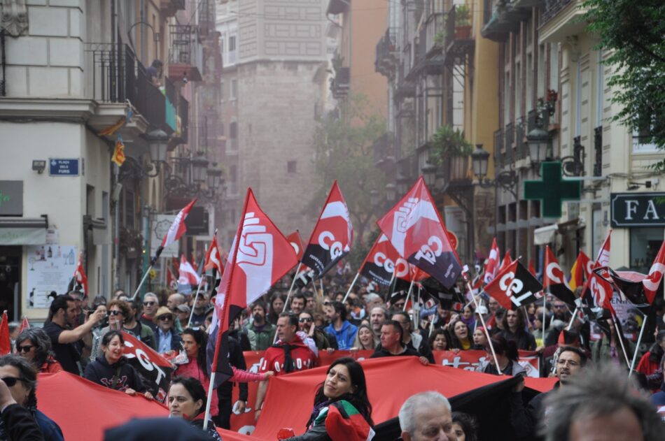 CGT València abandona Junts per l’Habitatge para no avalar la criminalización de la protesta ni el discurso institucional