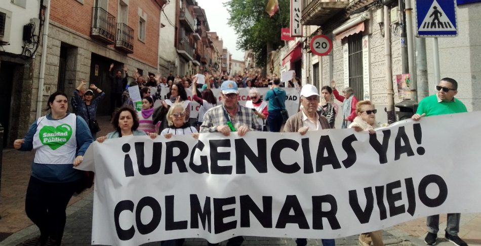 La Asociación Vecinal de Tres Cantos y la Asociación de Vecinos por Colmenar Viejo se unen por la mejora de la Atención Sanitaria en ambos municipios madrileños