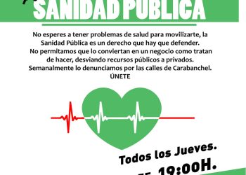 «Seguimos en Carabanchel manifestándonos en defensa de la Atención Primaria y de la Sanidad Pública»