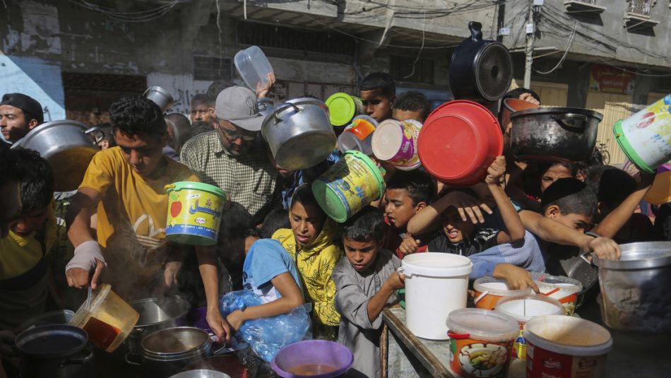 Netanyahu afirma que en EE.UU. muere más gente de hambre que en Gaza