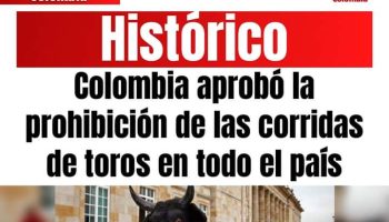 Colombia da el paso de prohibir los toros por fin