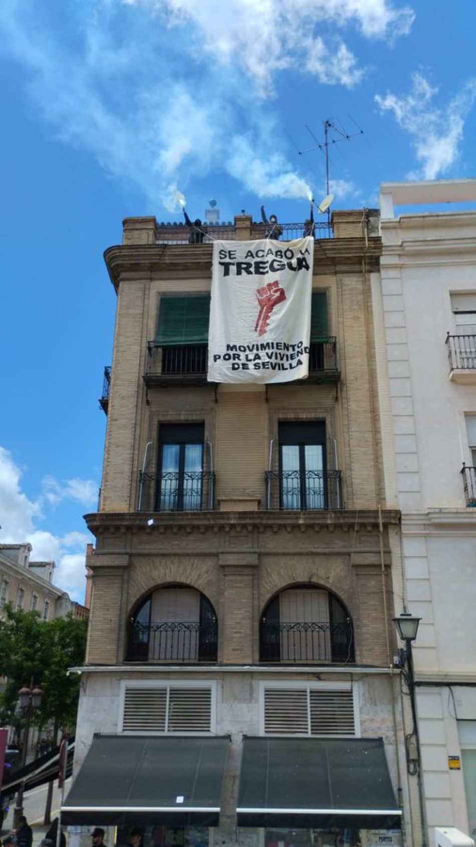 El Movimiento por la Vivienda de Sevilla resurge y anuncia nuevas movilizaciones a finales de mayo
