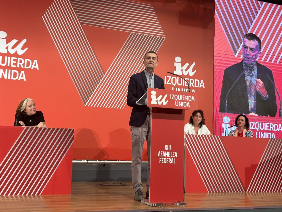 Antonio Maíllo elegido nuevo coordinador federal de Izquierda Unida