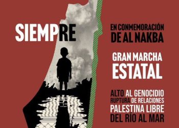 Llaman a participar en la marcha estatal unitaria por Palestina del 11 de mayo en Madrid