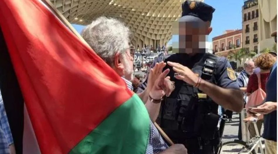 APDHA muestra su indignación por la actuación policial en Sevilla durante la última manifestación en solidaridad con el pueblo palestino