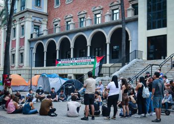 La Acampada Por Palestina de la Universidad de Murcia hace una llamamiento a la unión social para lograr la rotura de relaciones de España con Israel