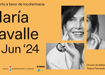 María Lavalle ofrece un concierto en Madrid en apoyo de Incofarmacia, proyecto de Villaverde contra la pobreza farmacéutica