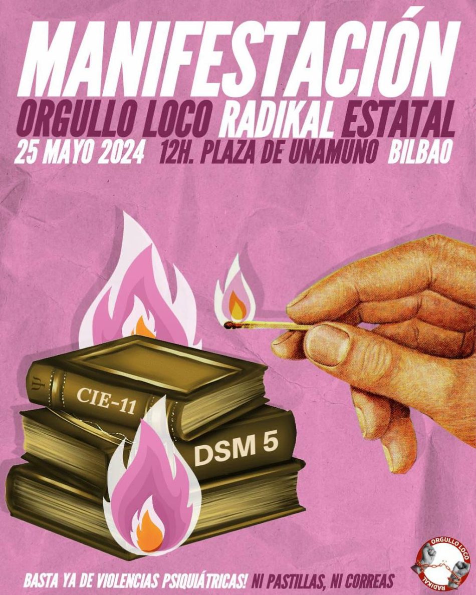 El movimiento de supervivientes de la psiquiatría denuncia: ¡Basta ya de violencias psiquiátricas!