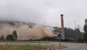 Admitido el recurso contra la quema de basuras en la térmica de Mieres