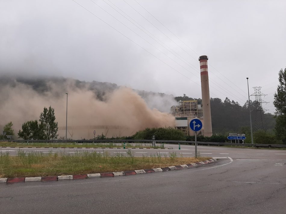 Admitido el recurso contra la quema de basuras en la térmica de Mieres