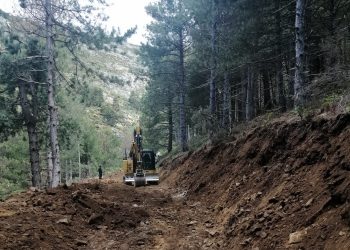 Destrozan la ladera sur de la Najarra en el Parque Nacional de la Sierra de Guadarrama