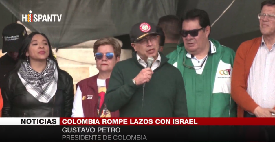Petro anuncia que Colombia romperá relaciones con Israel por Gaza