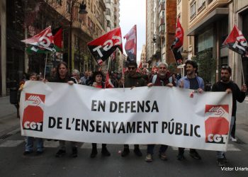 La Plataforma en Defensa de la Enseñanza Pública convoca huelga en el sector educativo el jueves 23 de mayo