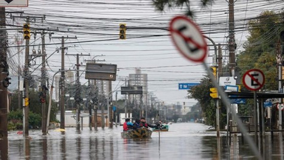 Inundaciones en Brasil podrían empeorar en las próximas horas