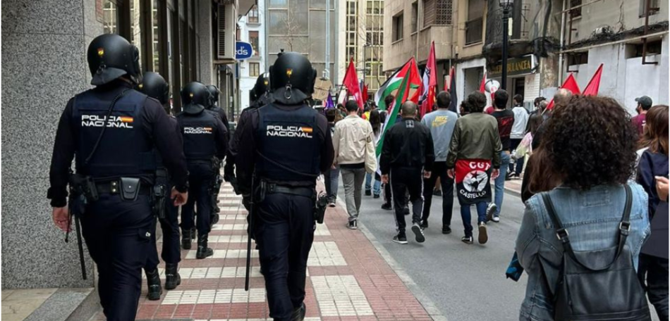 Comunicat davant la repressió policial patida durant el 1r de Maig a Castelló de la Plana