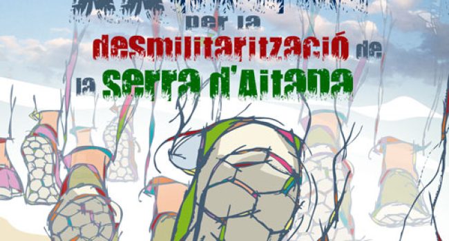 La XX Marxa per la Desmilitarització de la Serra d’Aitana es celebrarà el diumenge 26 de maig
