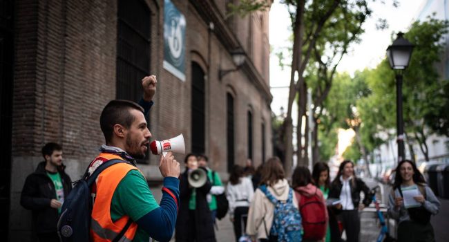CGT, STEM y CNT valoran positivamente la cuarta jornada de huelga en la educación pública madrileña por la mejora de las condiciones de trabajo