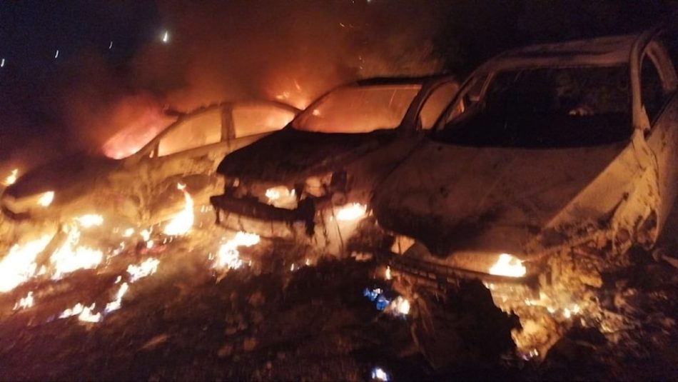 Colonos israelíes queman propiedades palestinas en Nablus