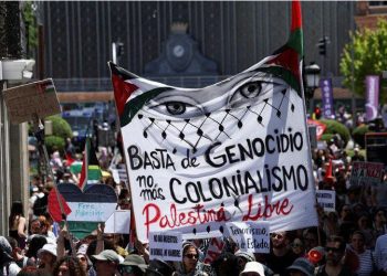 Miles de personas volvieron a mostrar su repudio al genocidio sionista