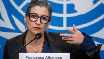 Relatora de la ONU pide sanciones para Israel por actos genocidas