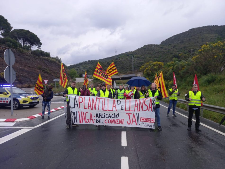 CCOO valora positivament l’acord assolit a Llansà, que garanteix plenament els drets de la plantilla