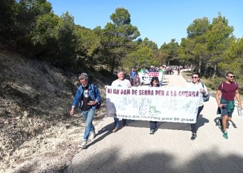 Aitana (Alicante) vivió una fiesta por la Paz