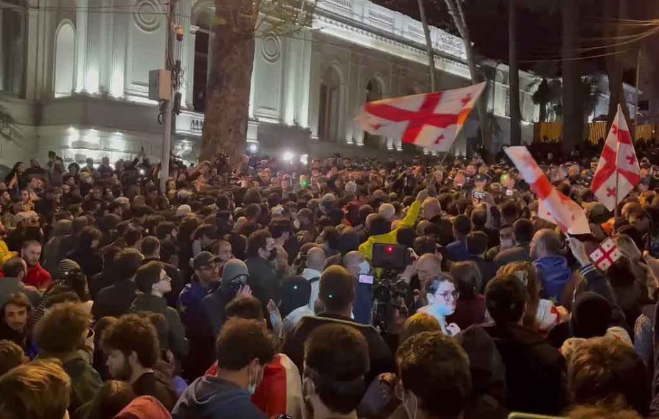 Georgia declara nivel rojo de seguridad por acciones de manifestantes