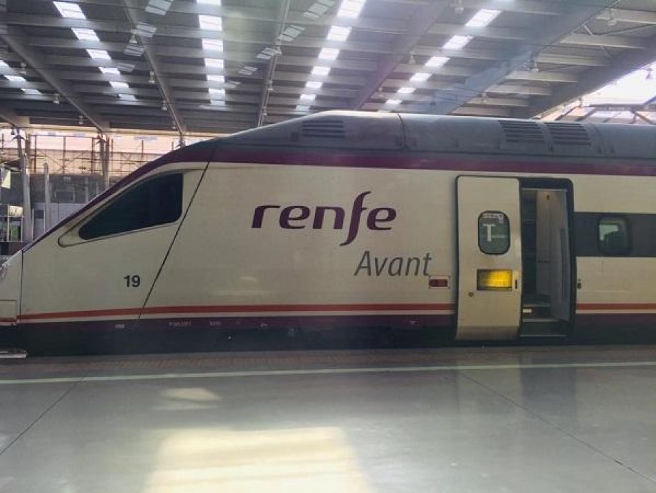 Denuncian el deterioro del servicio de RENFE Avant en Andalucía