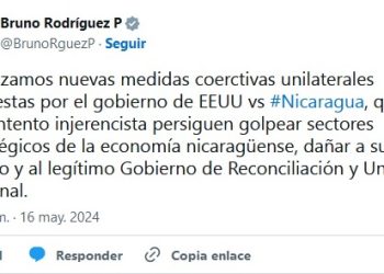 ALBA, Venezuela y Cuba repudian agresiones EEUU contra Nicaragua