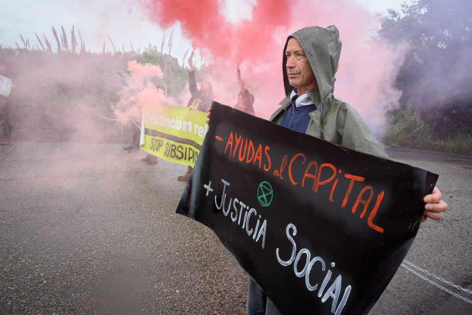 Rebelión o Extinción anuncia una semana de desobediencia civil no violenta contra los subsidios a los combustibles fósiles