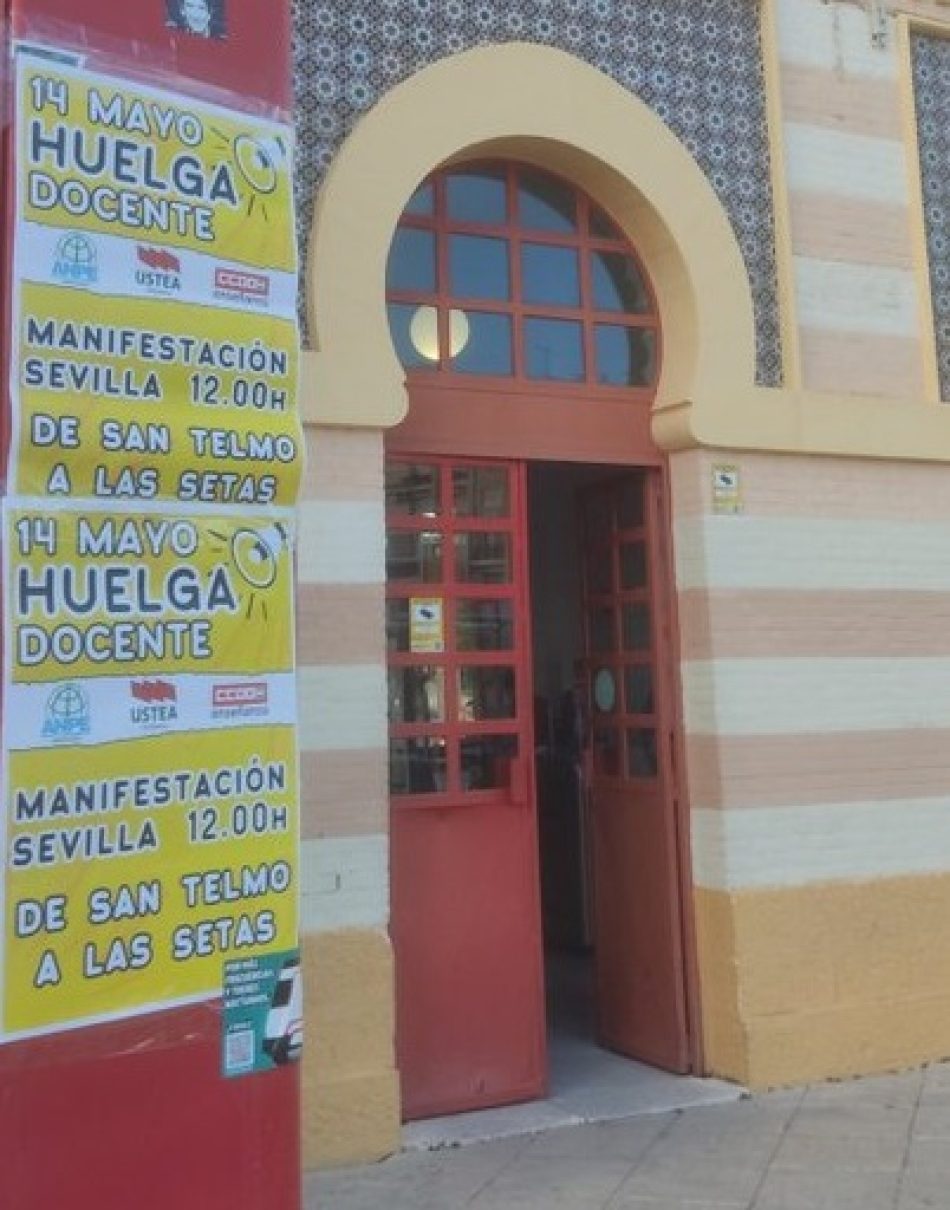 CODAPA apoya al profesorado andaluz en su huelga del 14 de mayo